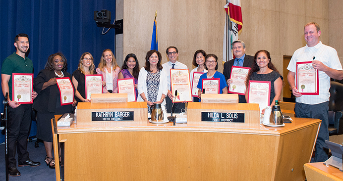 Los Angeles General Medical Center’s STEMI program, recently honored by the County of Los Angeles