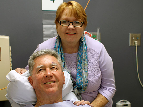 Terry Byland, pictured with his wife, Sue