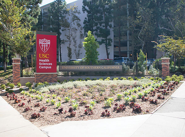 New Monuments Welcome Visitors To Health Sciences Campus | Keck School ...