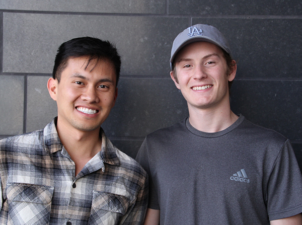 Nelson Poliran, Jr. and Charles Bramlett will graduate with a Master of Science in Stem Cell Biology and Regenerative Medicine on May 13. 