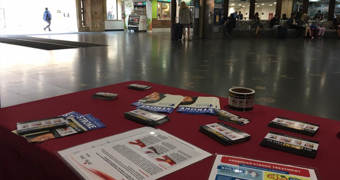 Stroke Awareness Month at Los Angeles Union Station