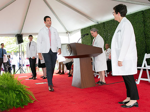 New medical students initiate career at White Coat Ceremony