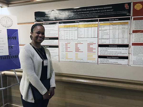 Brittney Johnson was one of three of Keck's OB/GYN residents to win Ted Adams Scholarship Awards at the 85th Annual Meeting of the Pacific Coast OB/GYN Society.