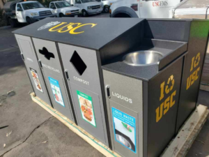 USC&#8217;s Zero Waste pilot program launches, with bins placed at HSC