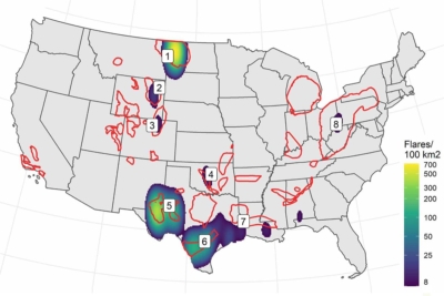 Health risk? More than 500,000 Americans live within 3 miles of natural gas flares