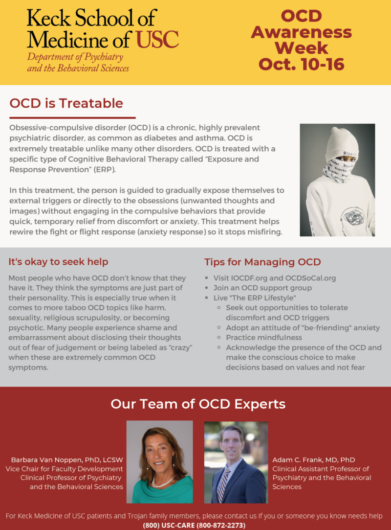 Oct. 10-16 is OCD Awareness Week