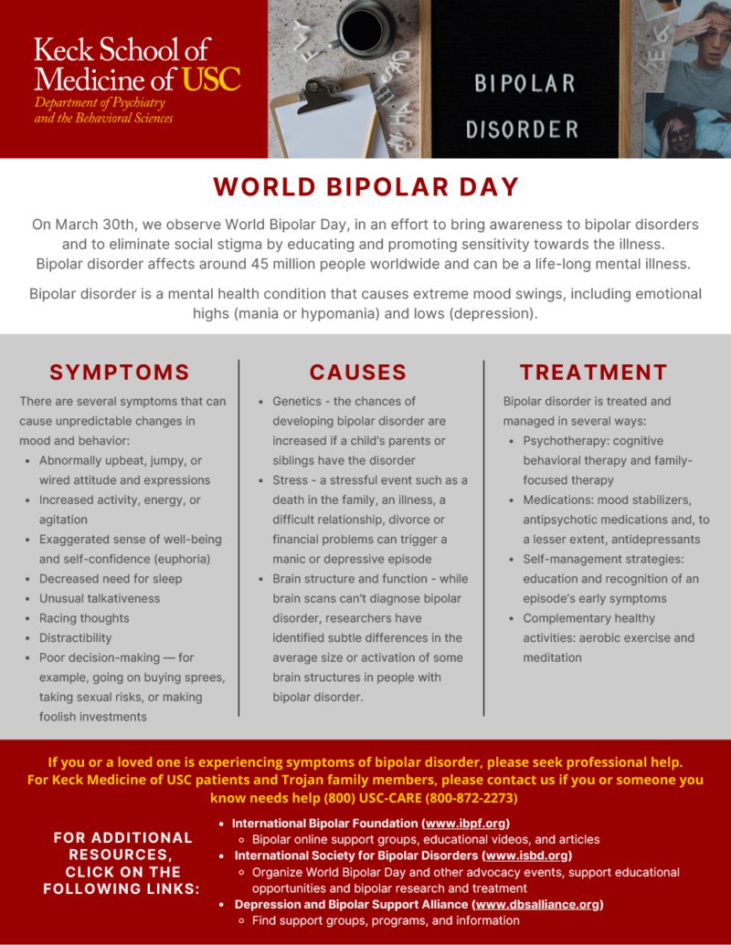 World Bipolar Day flyer