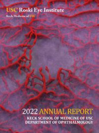 2022 USC Roski Eye Institute Annual Report Cover