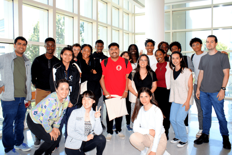 On Monday, June 26, 2023, the OHNS Diversity, Equity, and Inclusion Committee hosted 16 students from USC’s Bridging the Gaps Program (BTG) and Summer Program in Diabetes and Obesity Research (SPIDOR), at the HC4 Academic Offices and the Zilkha Neurogenetic Institute OHNS laboratories. (Photo Credit: Marlene Mendoza)