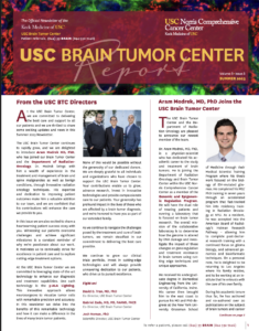 USC Brain Tumor Center Summer 2023 Newsletter